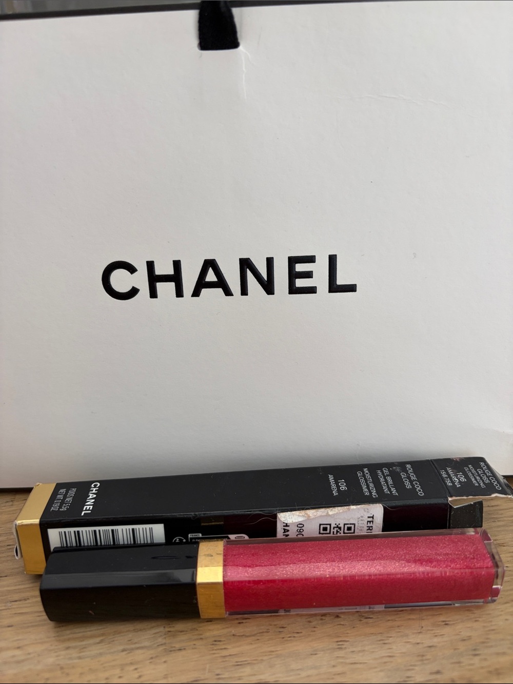 Chanel lip gloss Amarena